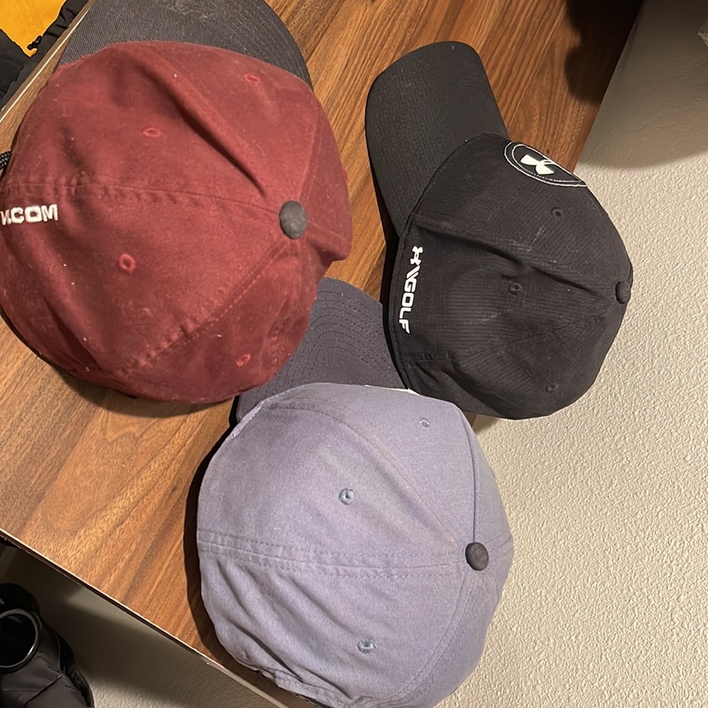 Underamour Fitted, Volcom Fitted And Billabong Sn… - image 2